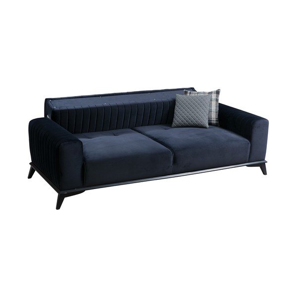 Tamno plava sofa 220 cm Lisa – Balcab Home-image-3