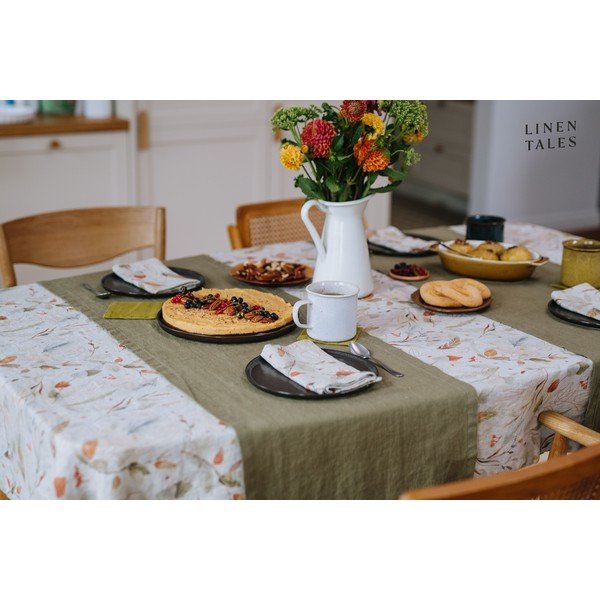 Platneni nadstolnjak 40x200 cm - Linen Tales-image-1