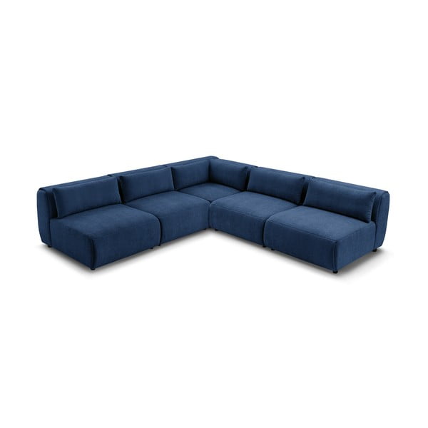 Tamnoplava kutna garnitura (varijabilna) Jeanne - Bobochic Paris-image-3