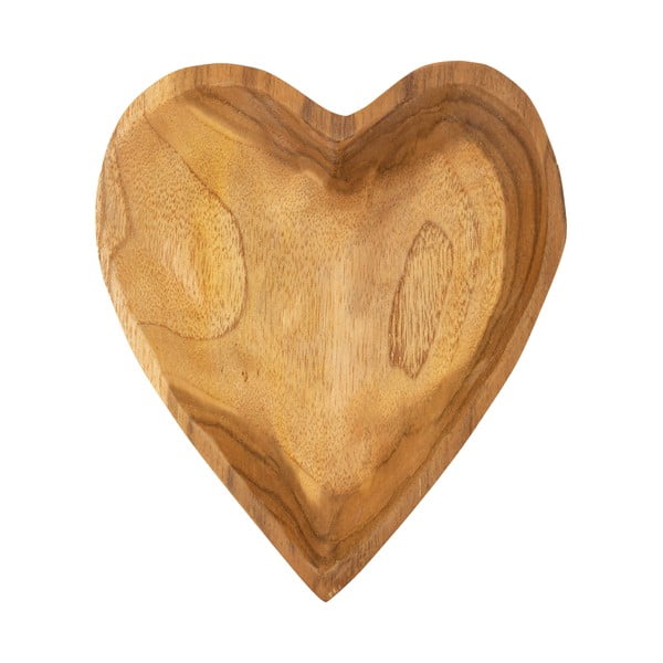 Drveni ukrasni pladanj 15x17 cm Kiha – Mauro Ferretti