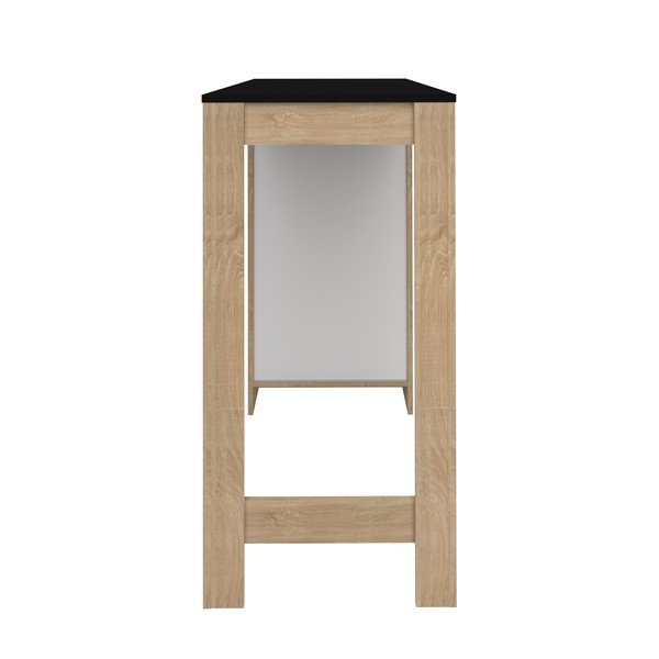 Barski stol s crnom pločom stola 50x115 cm Aravis – TemaHome-image-3