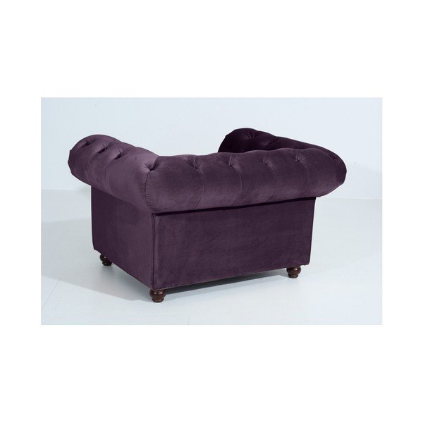 Ljubičasta stolica Max Winzer Orleans Velvet-image-3