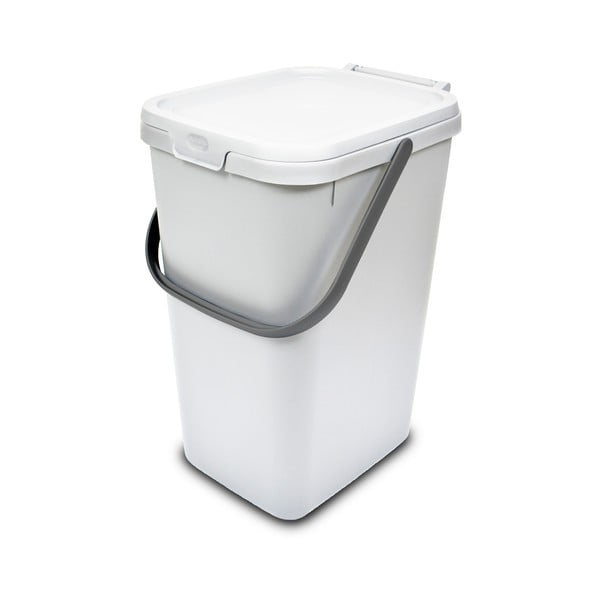 Bijela plastična kanta za smeće 18 l Caddy - Addis