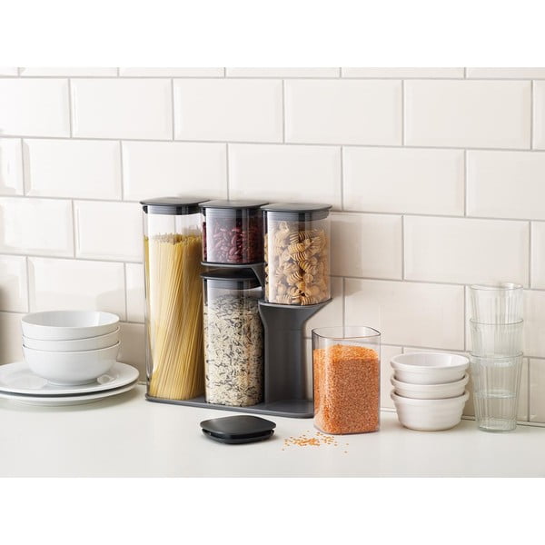 Posude za namirnice u setu 5 kom za čuvanje hrane Podium – Joseph Joseph-image-1