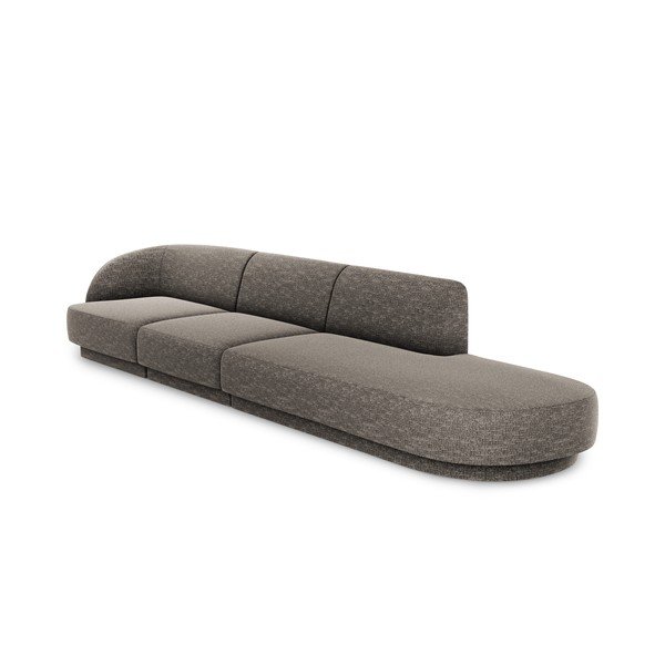 Sivi kauč 302 cm Miley - Micadoni Home-image-3