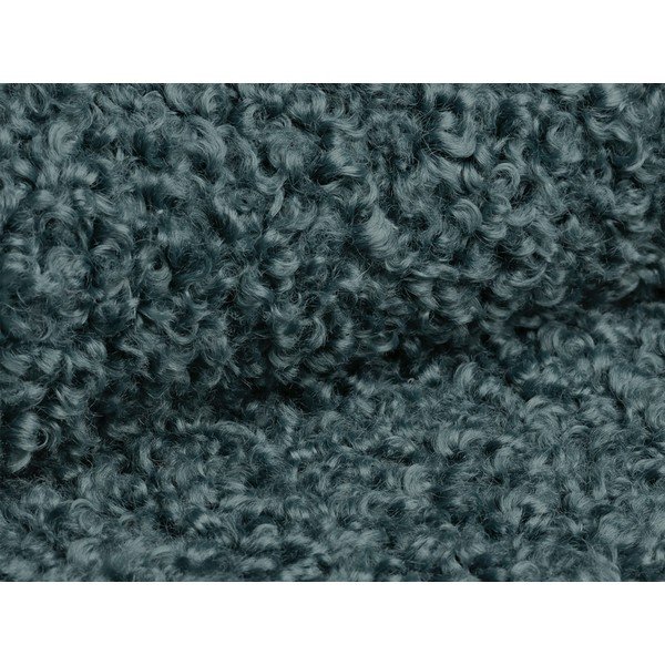 Petrolej zeleni tabure od bouclé tkanine Dia – Micadoni -image-2