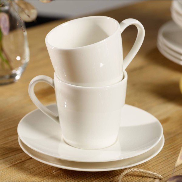 Bijeli porculanski tanjurić Like by Villeroy & Boch Group White, 16 cm-image-1