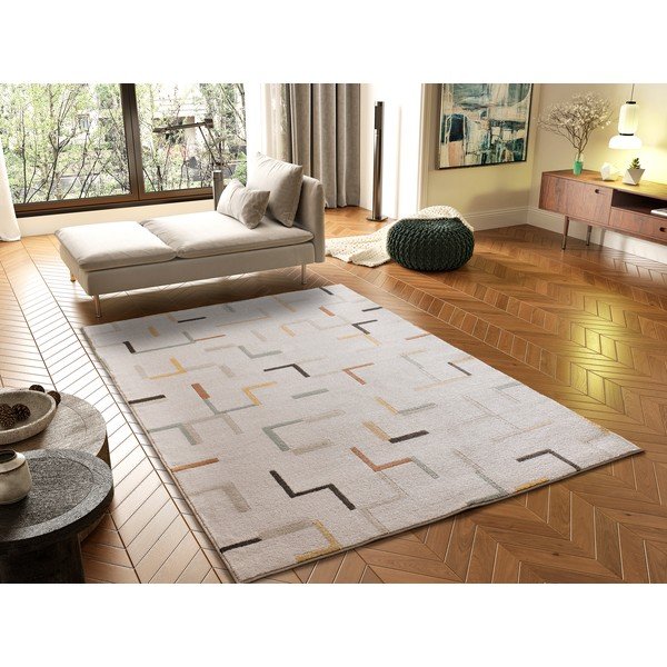 Krem tepih 160x230 cm Domus – Universal-image-1