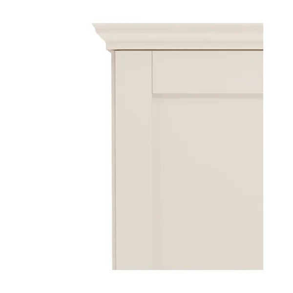 Bež ormarić u mat dekoru 83x130x35 cm Binz – Støraa-image-4