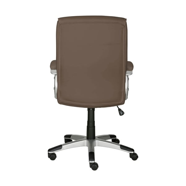 Smeđa uredska stolica od umjetne kože Flori – Støraa-image-4