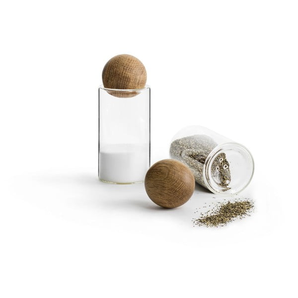 Posuda za sol i papar Sagaform Oval Oak-image-1