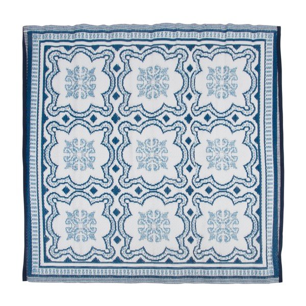 Dvostrani vanjski tepih Esschert Design Blue Wish, 152 x 152 cm-image-2