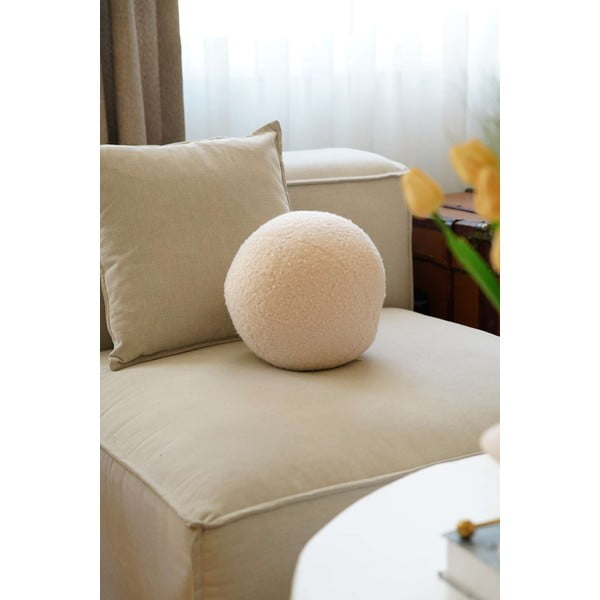 Ukrasni jastuk od boucle tkanine ø 20 cm Top – Mioli Decor-image-2