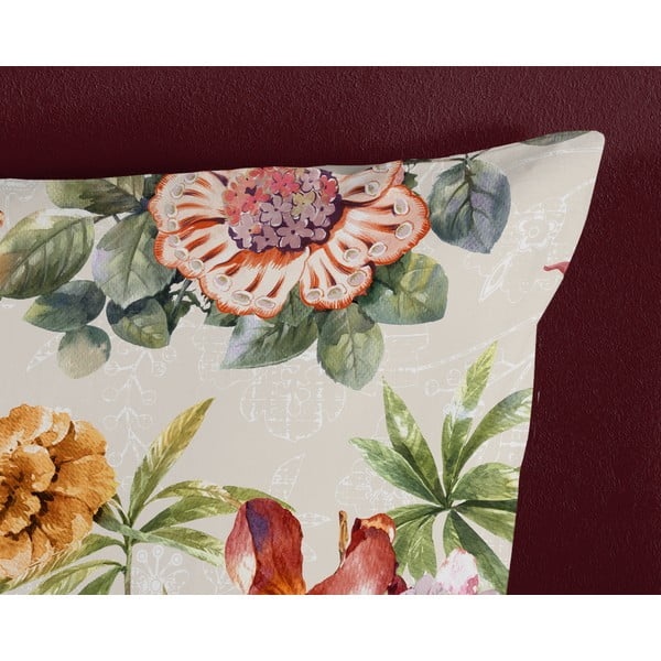 Bež pamučna posteljina za krevet za jednu osobu 140x200 cm – Good Morning-image-3