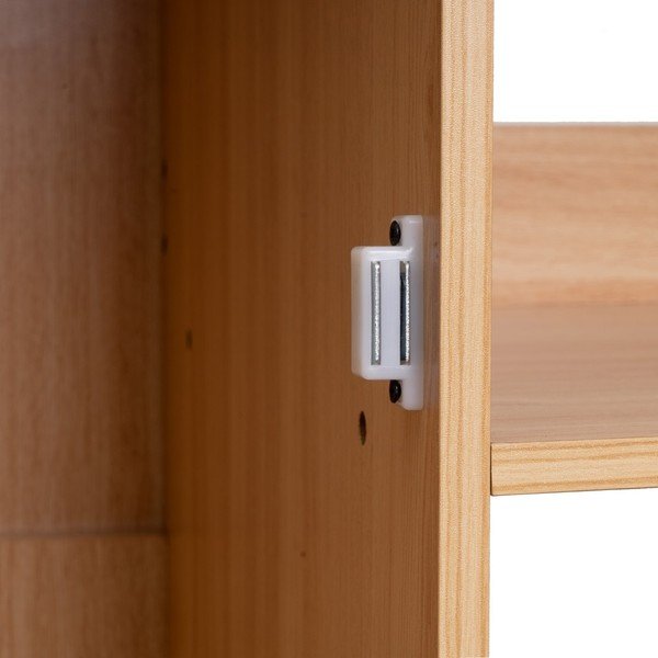 Otvoreni ormar u prirodnoj boji 100x190x48 cm Armarios – Casa Selección-image-3