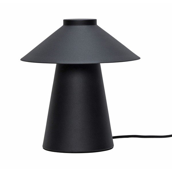 Crna metalna stolna lampa Chipper - Hübsch