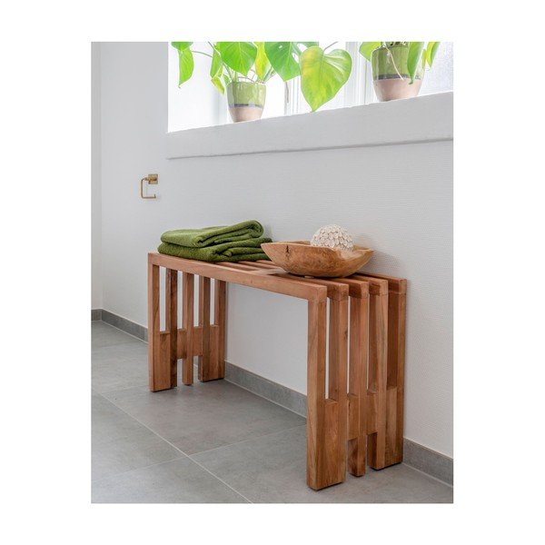 Zdjela od tikovine House Nordic Rio, promjera 20 cm-image-1