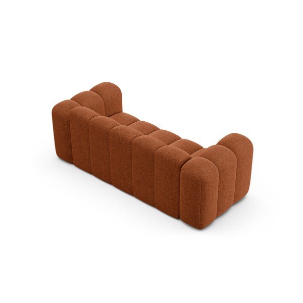 Ciglasta sofa od šenila 200 cm Lupine – Micadoni -image-2