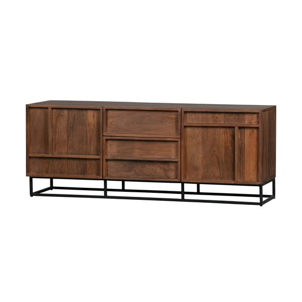 Smeđa TV komoda od mangovog drveta WOOOD Forrest-image-2