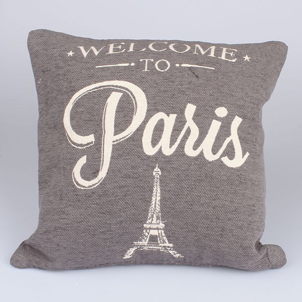 Navlaka za jastuk Paris u sivoj boji, 40x40 cm