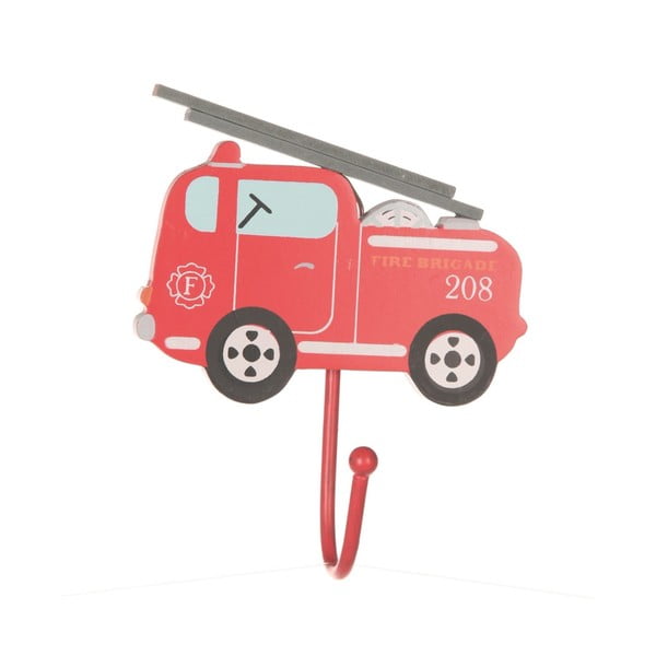 Crvena zidna kuka Fire Engine – Sass & Belle