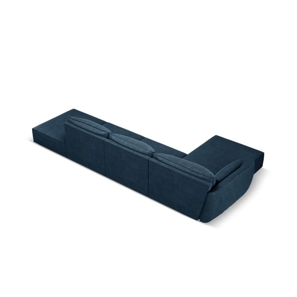 Tamnoplava kutna garnitura (lijevi kut) Vanda - Mazzini Sofas-image-3