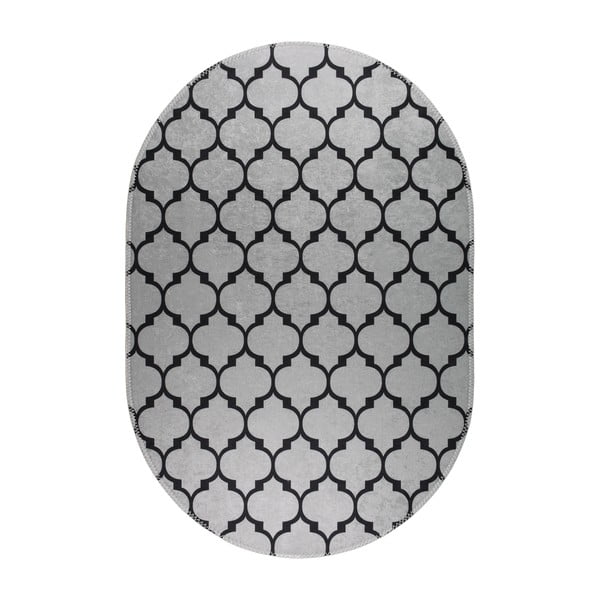 Tamno sivi perivi tepih 80x120 cm – Vitaus