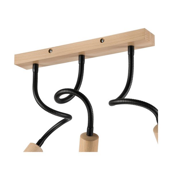 Stropno svjetlo crno-prirodne boje - LAMKUR-image-4