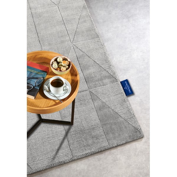 Sivi ručno rađen vuneni tepih 120x170 cm Ursule – Villeroy&Boch-image-2