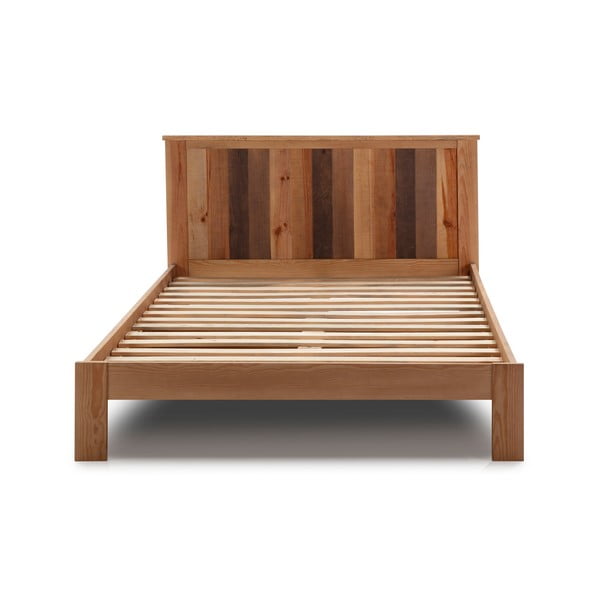 Bračni krevet s podnicom u prirodnoj boji 140x190 cm Maude – Marckeric