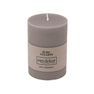 Bež-smeđa svijeća Eco candles by Ego dekor Friendly, vrijeme gorenja 37 h