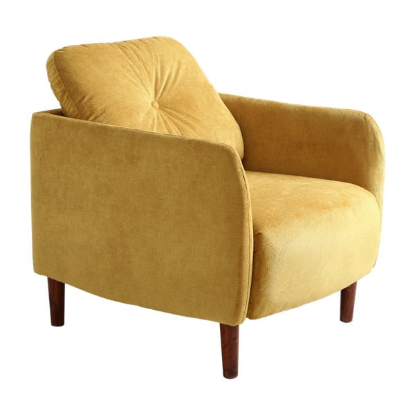 Žuta fotelja Custom Form Hako