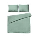 Mint zelena posteljina za bračni krevet od stonewashed pamuka Bonami Selection, 200 x 220 cm