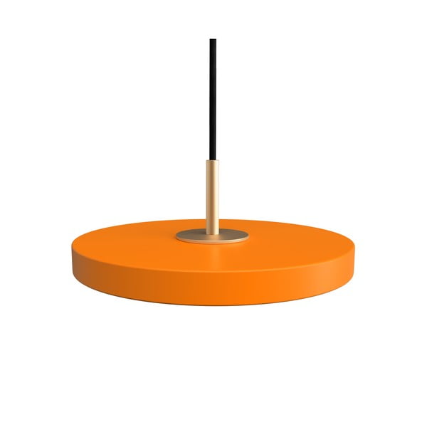 Narančasta LED viseća svjetiljka s metalnim sjenilom ø 15 cm Asteria Micro – UMAGE