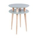 Tamnosivi stolić Ragaba UFO, Ø 45 cm
