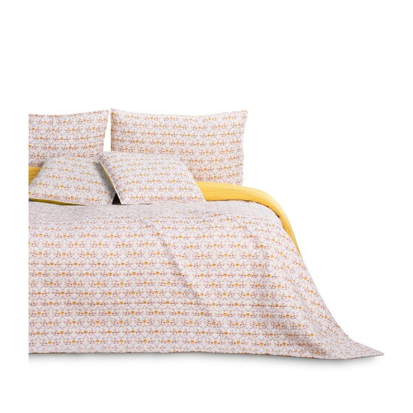 Žuti pokrivač za krevet za jednu osobu 170x210 cm Folky - AmeliaHome