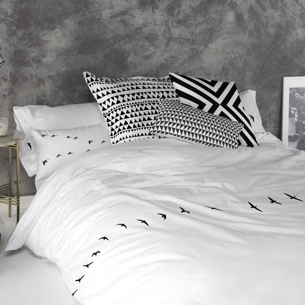 Set od 2 pamučne jastučnice Blanc Trip-image-1