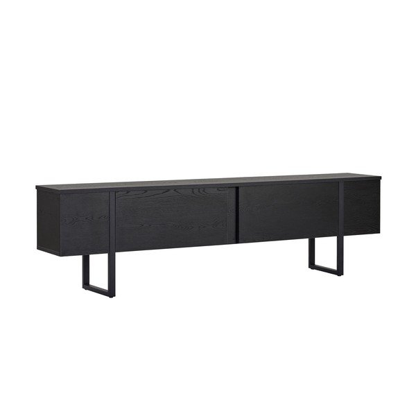 Crna TV komoda 180x50x30 cm Onera – Kalune Design