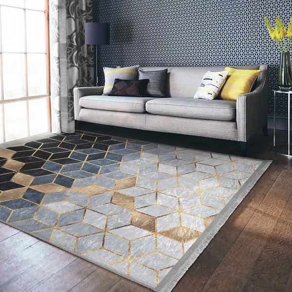 Plavo-siva staza  80x200 cm - Mila Home-image-4