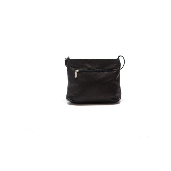 Crna kožna torba Robert M Suede-image-2