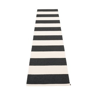 Crno-bijela unutarnja i vanjska staza 70x300 cm Bob Black Vanilla – Pappelina