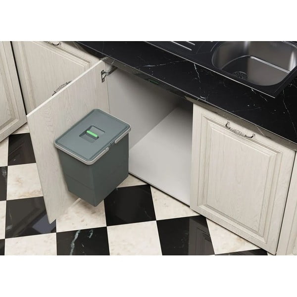 Plastična kanta za otpad/ugradbena 18 l Easy - Elletipi-image-1