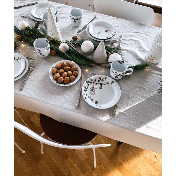 Bijeli porculanski tanjur s božićnim motivom ø 22 cm Hammershøi Christmas – Kähler Design-image-2