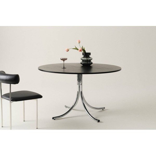 Metalni okrugao blagovaonski stol ø 130 cm Chipley – Jotex-image-1