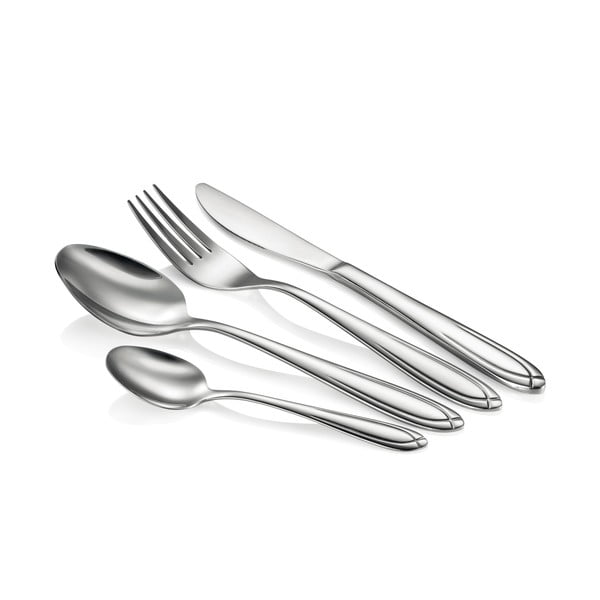 Pribor za jelo od nehrđajućeg čelika u srebrnoj boji Scarlett - Tescoma