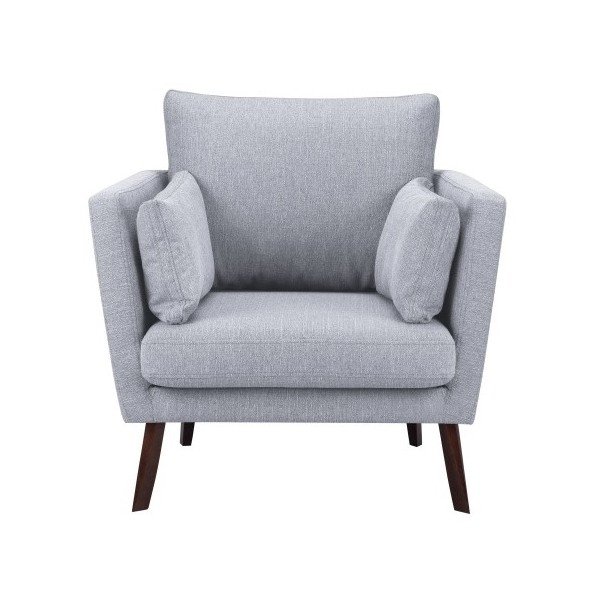 Svijetlo siva fotelja Mazzini Sofas Elena