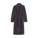 Antracitno sivi pamučan kućni ogrtač XL/XXL Terry – HIP