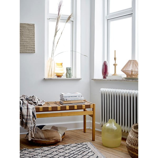 Sivo-zelena vaza od terakote Bloomingville Emeli, visina 16 cm-image-1