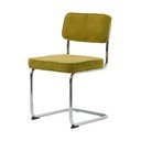 Zelena blagovaonska stolica od samta Rupert – Unique Furniture