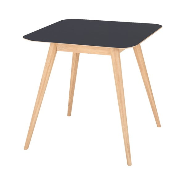 Blagovaonski stol od punog hrasta 80x80 cm Stafa – Gazzda